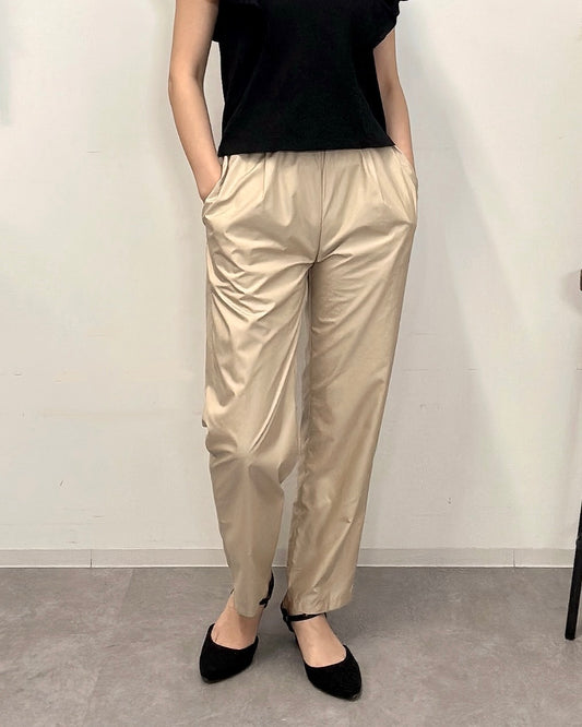 【8月上旬〜8月中旬納品予定】撥水 テーパードパンツ