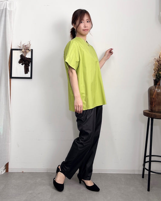 防水 シンプルトップス Lime