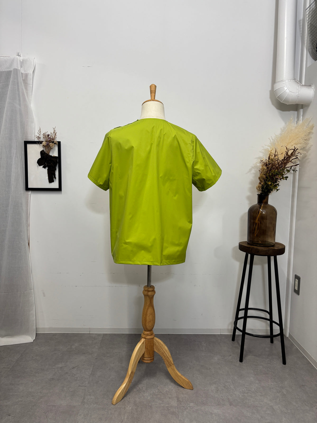 防水 シンプルトップス Lime