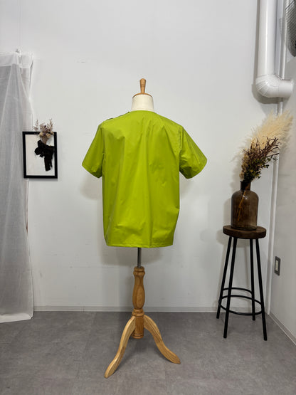 防水 シンプルトップス Lime